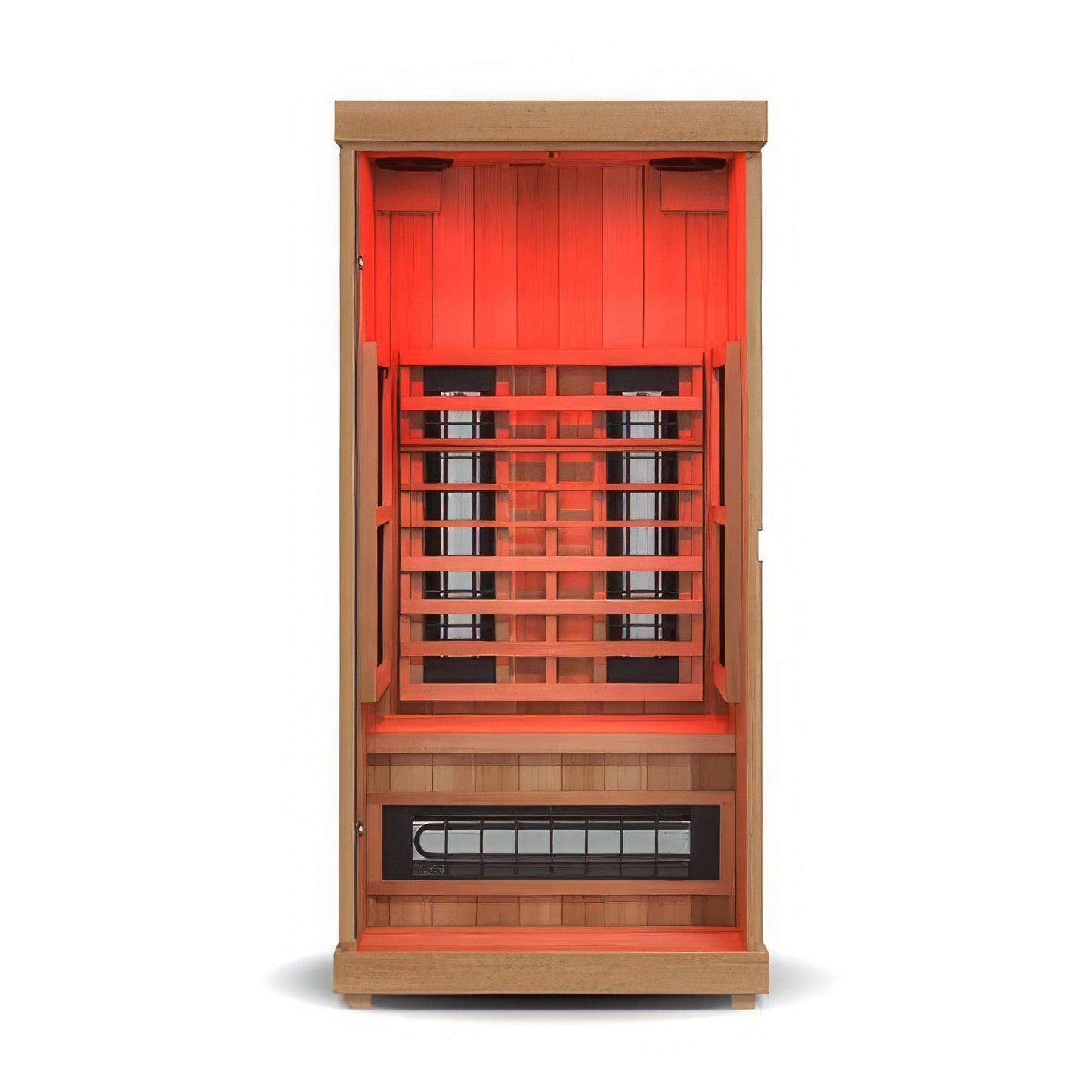 Finnmark Designs 1-Person Full Spectrum Infrared Sauna + Red Light Therapy | FD-KN001