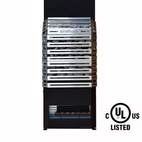 Saunum Air 7 - 6.4kW Stainless Steel Sauna Heater with Integrated Climate Equalizer