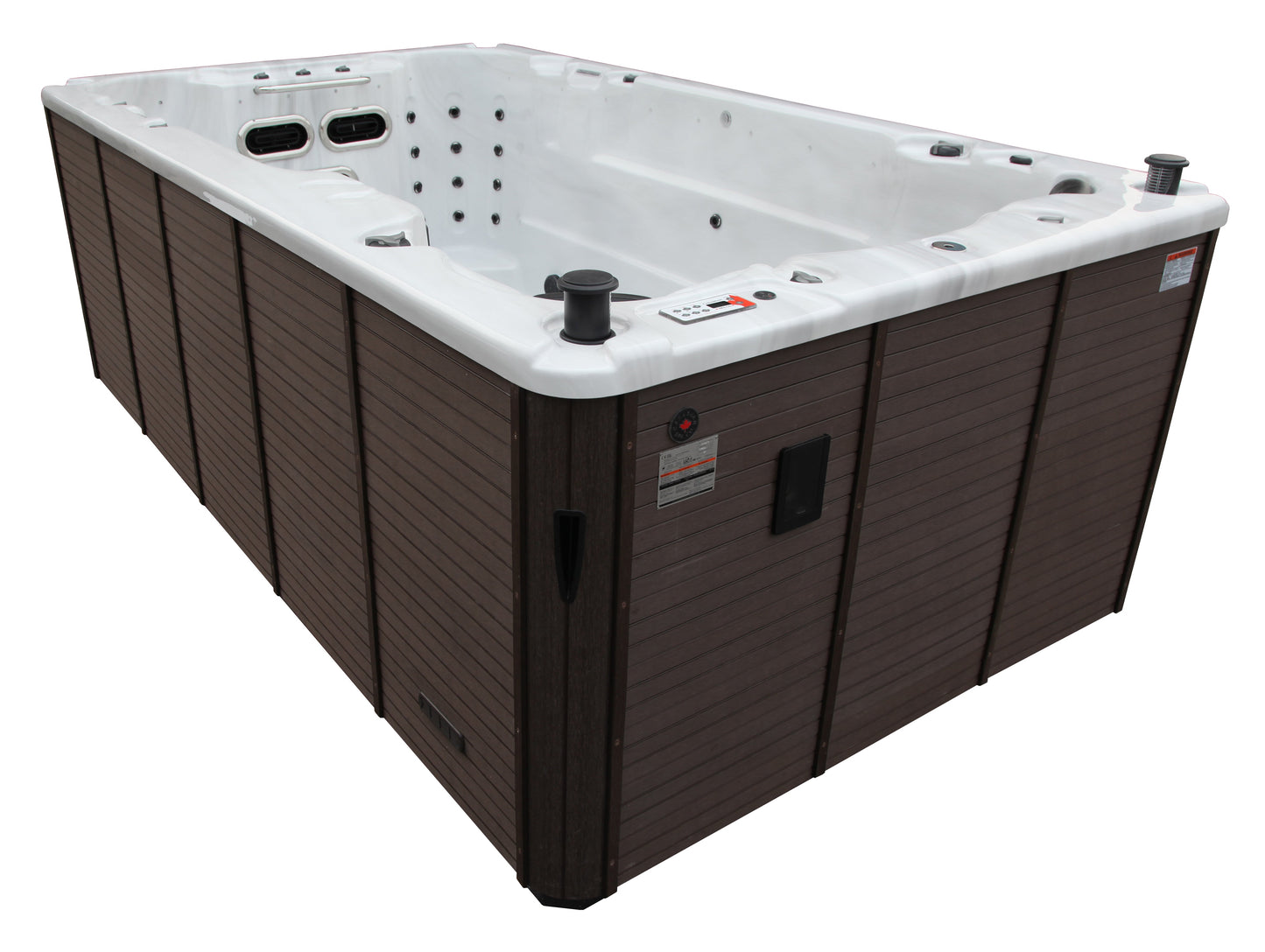 Canadian Spa St. Lawrence 13ft 12-Person 39-Jet Swim Spa (KS-10027)