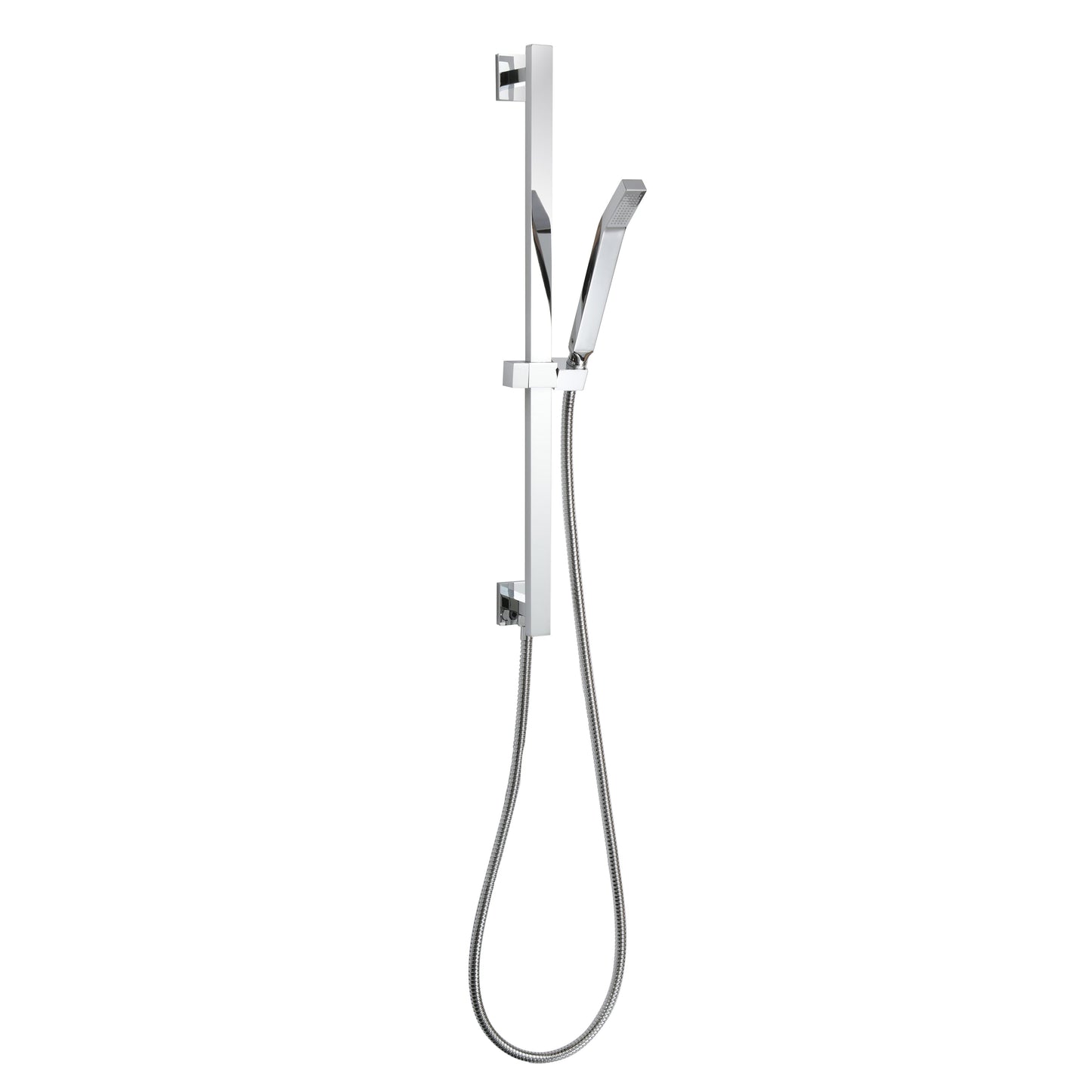 ThermaSol Hand Shower Rail + Hose + Wand Kit (15-1014) - Premium Shower System Upgrade