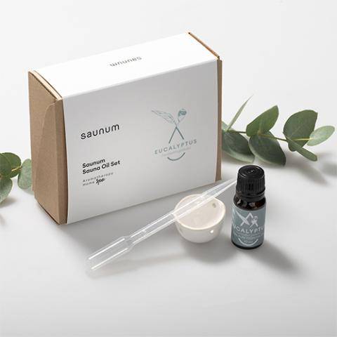 Saunum Aroma Oil Set - Premium Eucalyptus Aromatherapy System for Sauna Enhancement