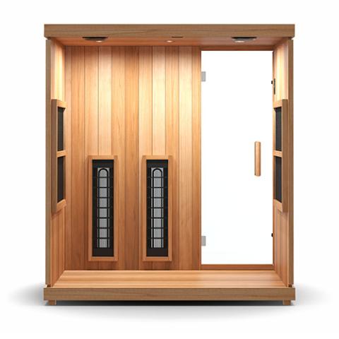 Finnmark Designs 3-4-Person Full Spectrum Infrared Sauna + Red Light Therapy | FD-KN003