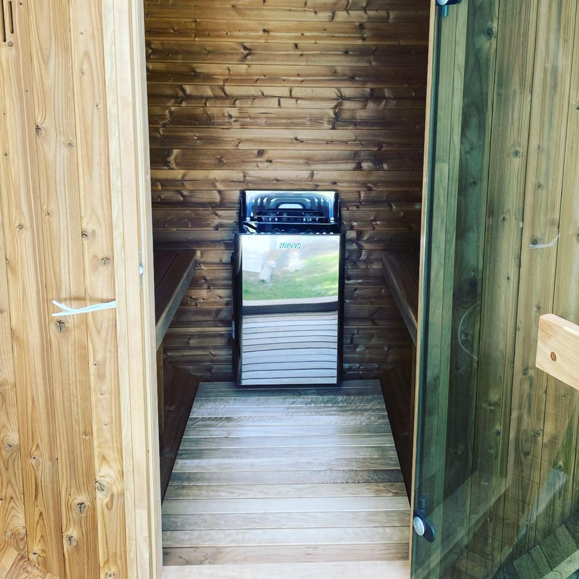 Harvia SWS60 The Wall Series 6kW Stainless Steel Sauna Heater HSWS6U1B