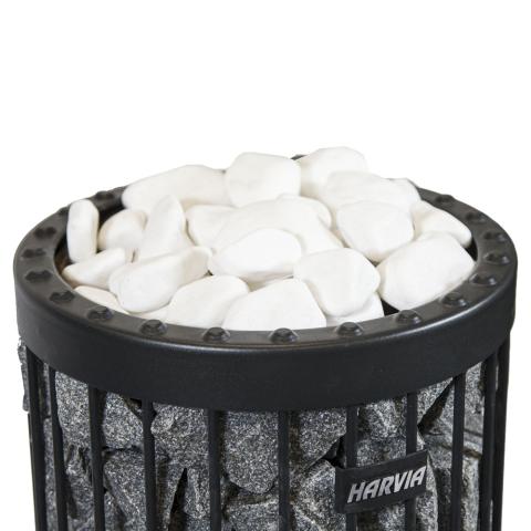 Harvia Sauna Heater Decorative Stones, Rounded, 5-10cm AC4000