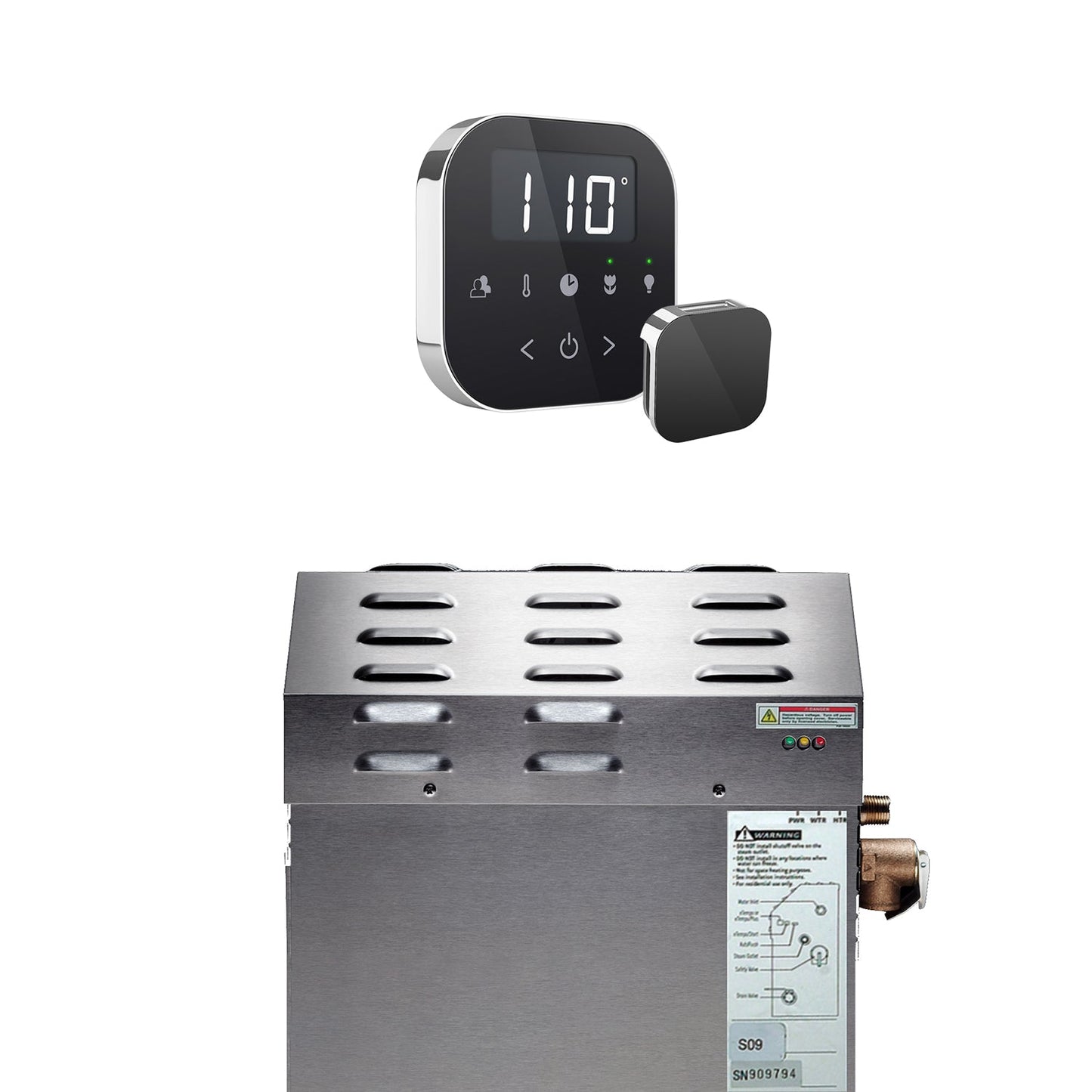 Mr. Steam AirTempo Wireless Steam Shower Generator Package (5-15kW)