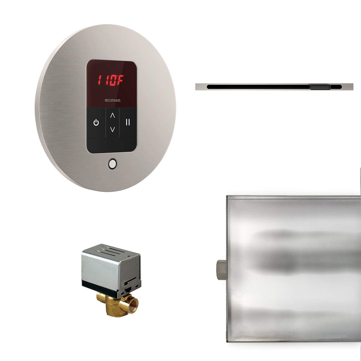Mr. Steam Basic Butler Steam Shower Control Package with iTempo