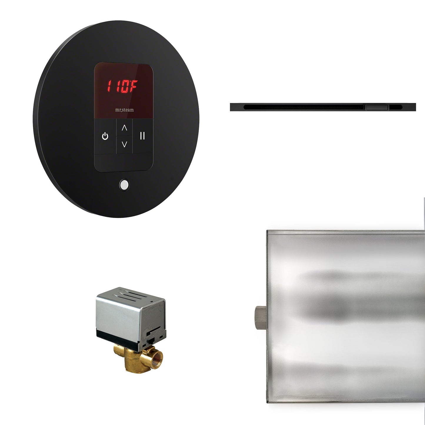 Mr. Steam Basic Butler Steam Shower Control Package with iTempo