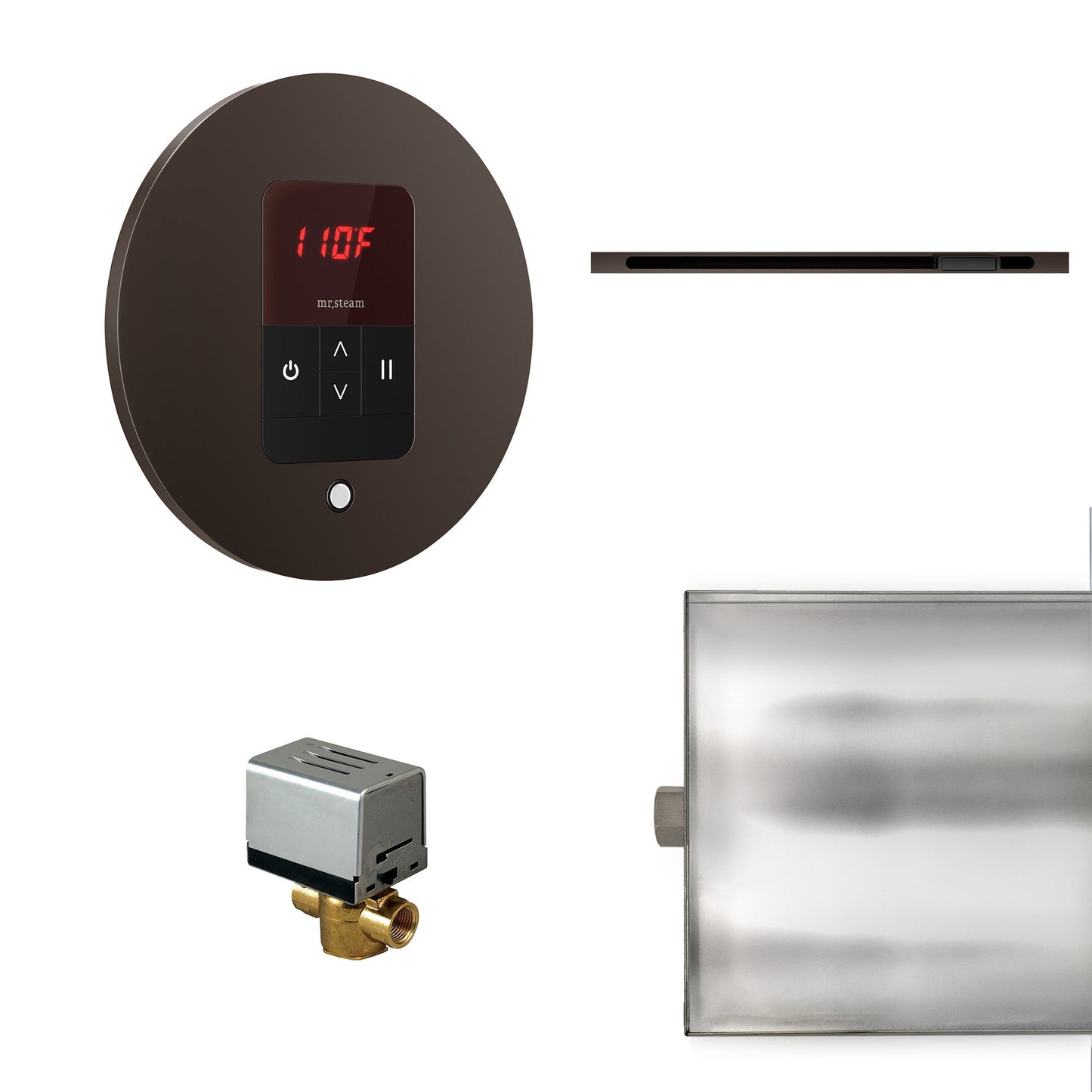Mr. Steam Basic Butler Steam Shower Control Package with iTempo