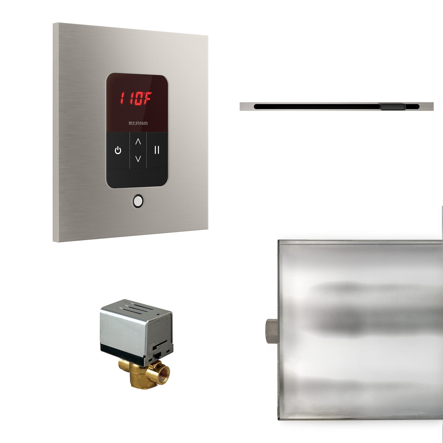 Mr. Steam Basic Butler Steam Shower Control Package with iTempo