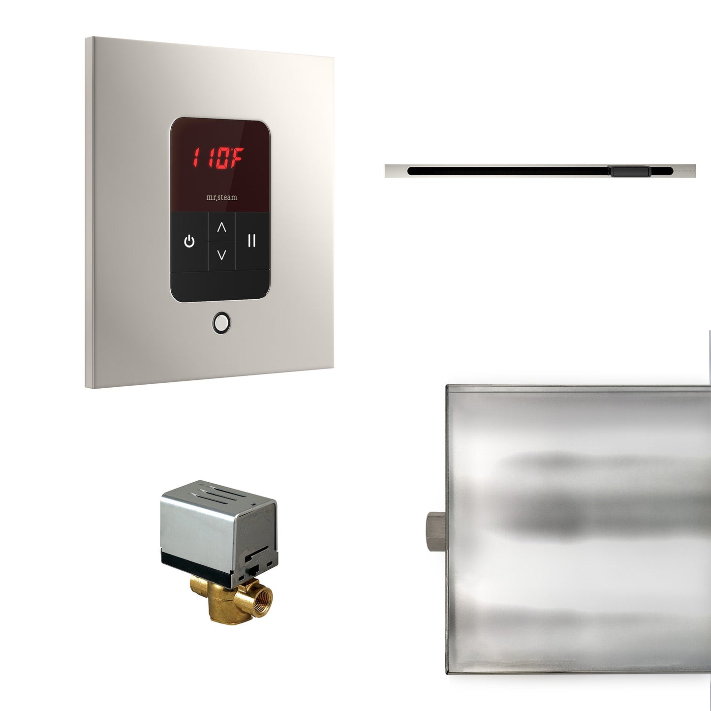 Mr. Steam Basic Butler Steam Shower Control Package with iTempo