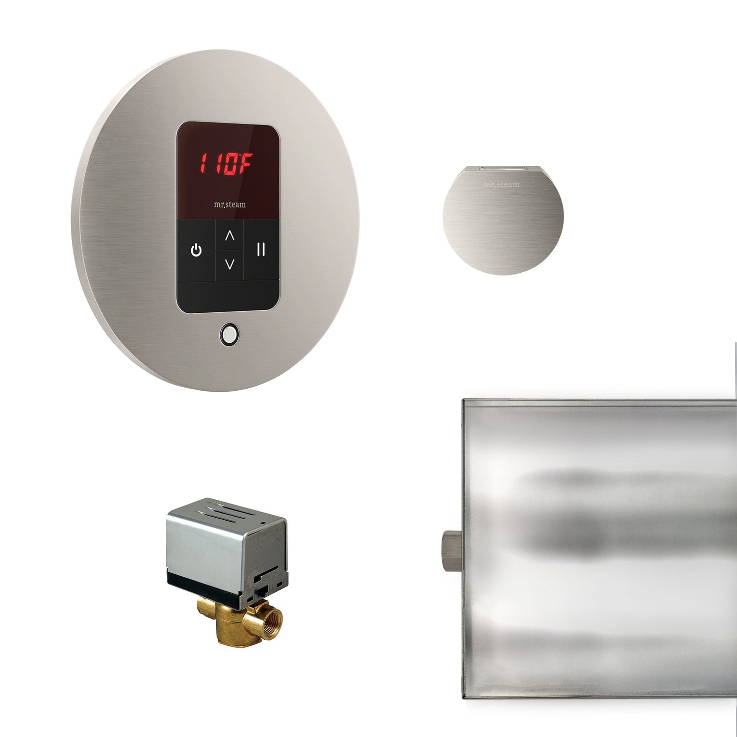 Mr. Steam Basic Butler Steam Shower Control Package with iTempo