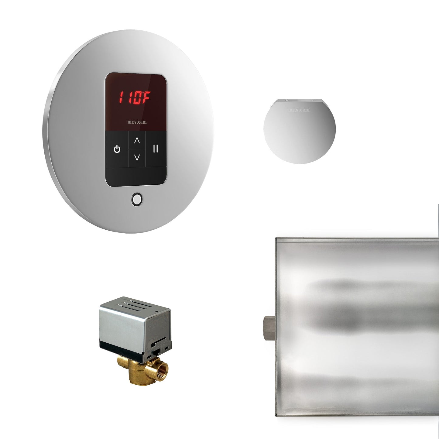 Mr. Steam Basic Butler Steam Shower Control Package with iTempo