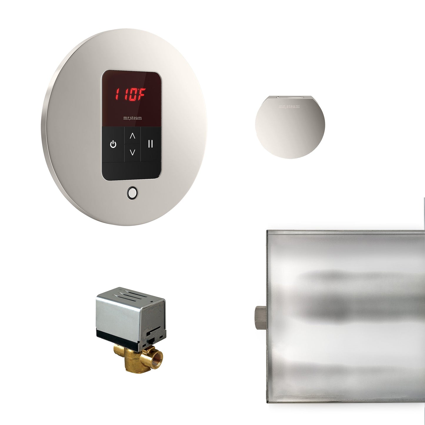 Mr. Steam Basic Butler Steam Shower Control Package with iTempo