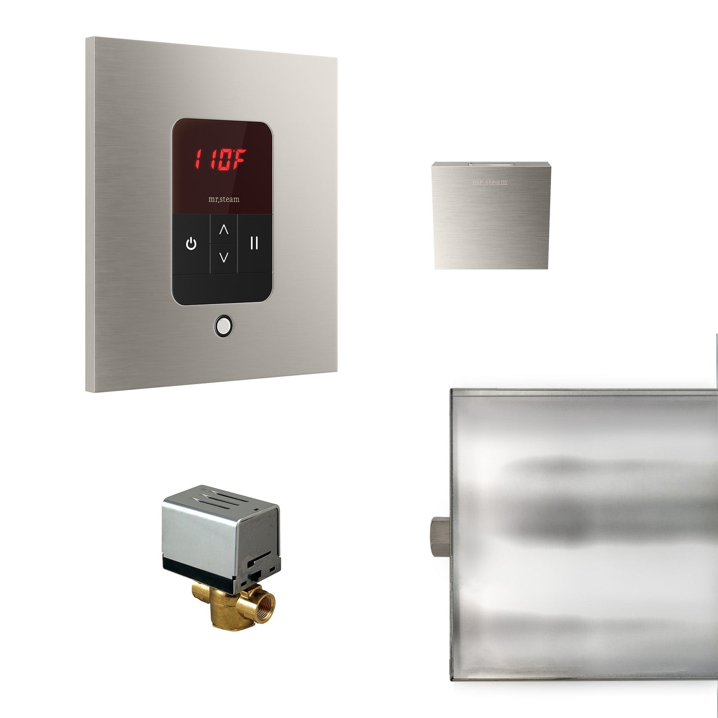 Mr. Steam Basic Butler Steam Shower Control Package with iTempo