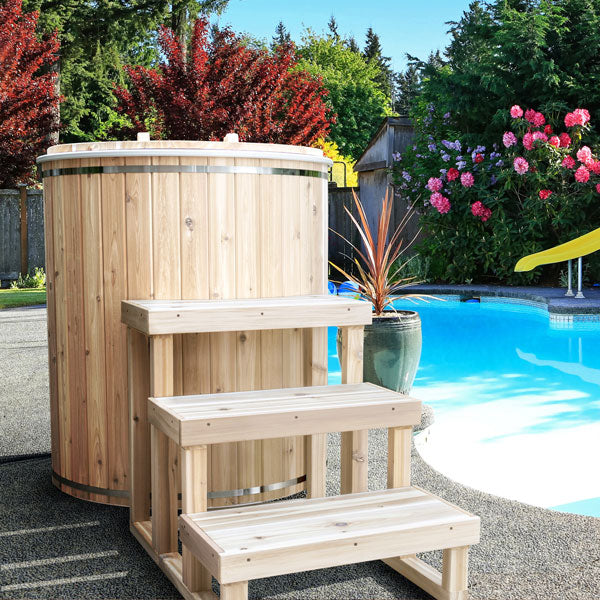 Dundalk LeisureCraft Baltic Cold Plunge Tub | Canadian Timber Collection