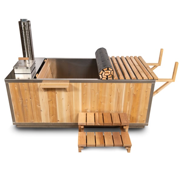 Dundalk LeisureCraft Starlight Wood Burning Hot Tub | Canadian Timber Collection