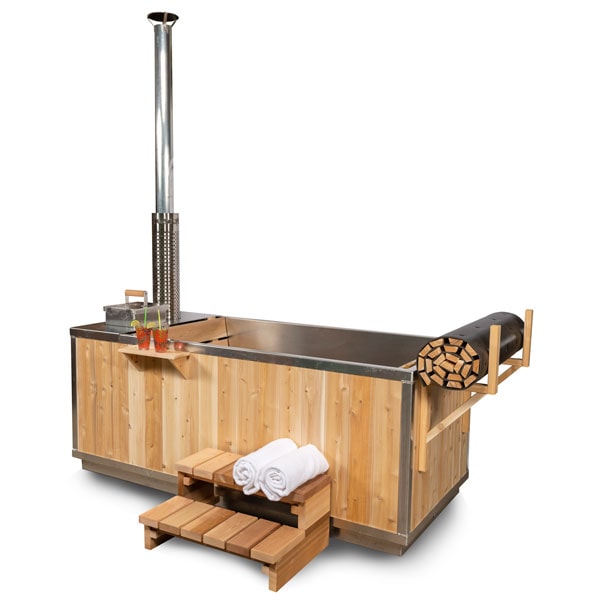 Dundalk LeisureCraft Starlight Wood Burning Hot Tub | Canadian Timber Collection