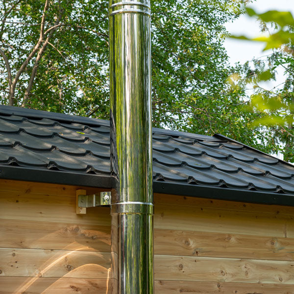 Dundalk LeisureCraft Georgian Cabin 6-Person Sauna with Changeroom | Canadian Timber Collection (CTC88CE | CTC88CW)