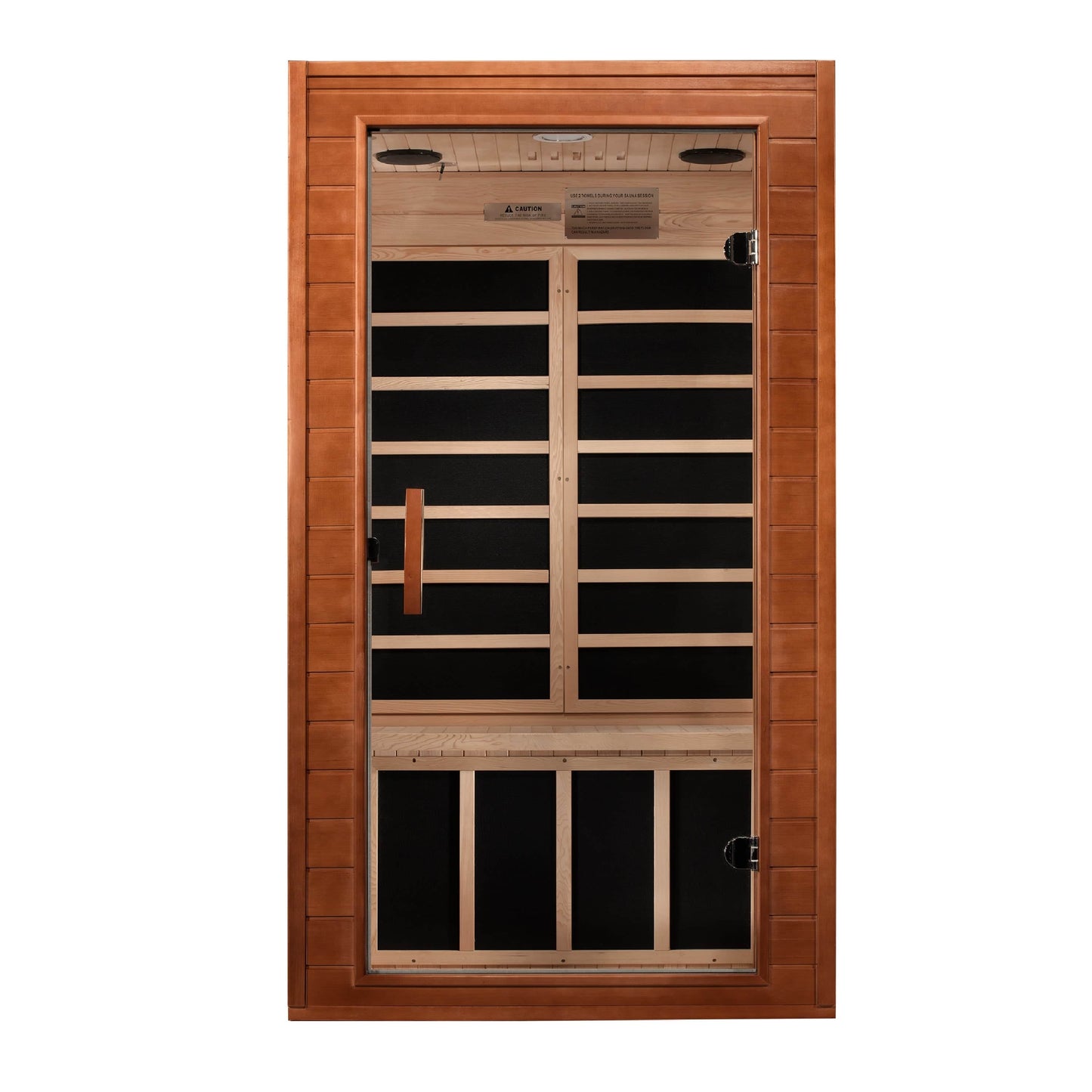 Dynamic Avila 1-2 Person Low EMF FAR Infrared Sauna | DYN-6103-01