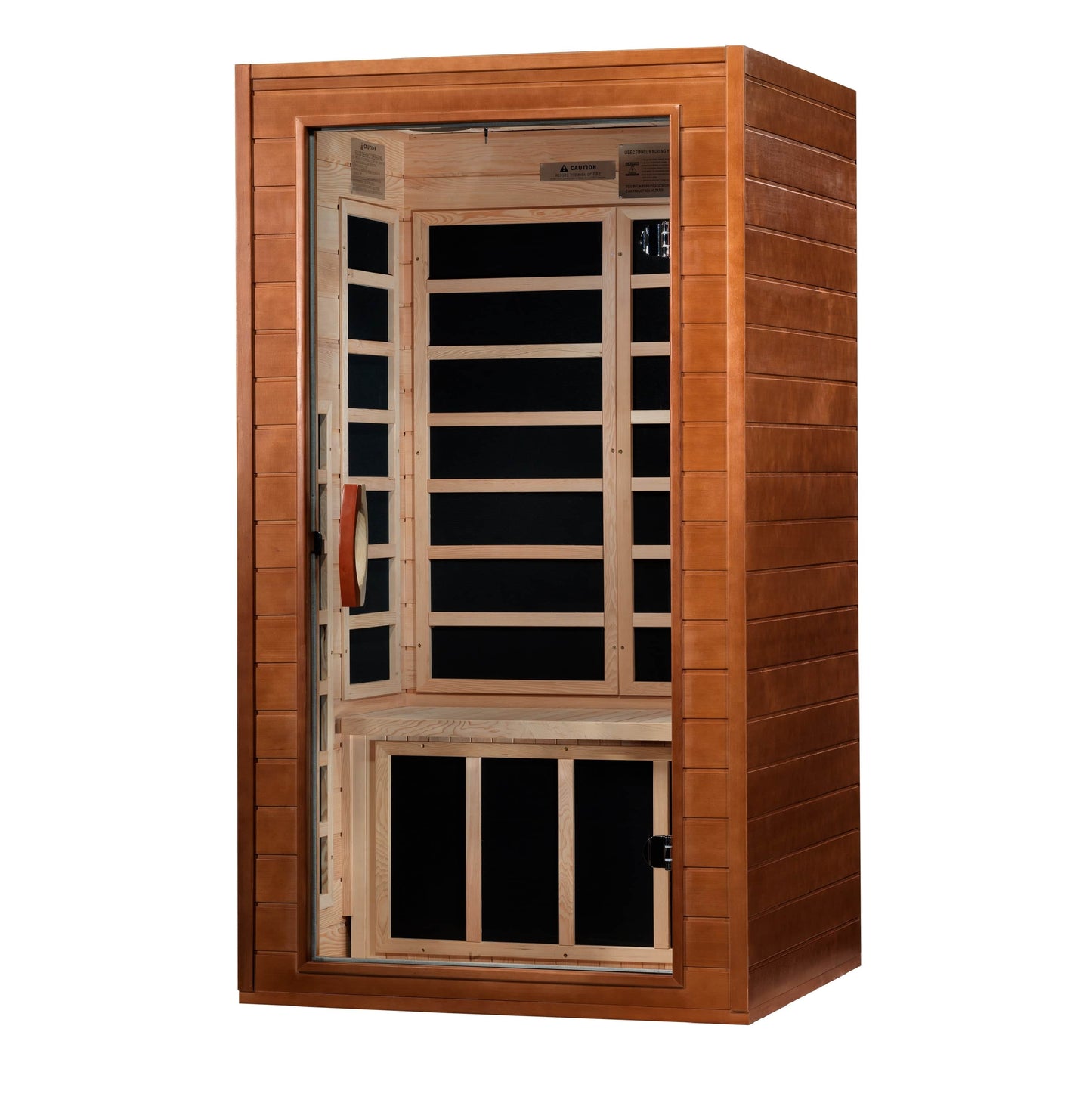 Dynamic Avila 1-2 Person Low EMF FAR Infrared Sauna | DYN-6103-01