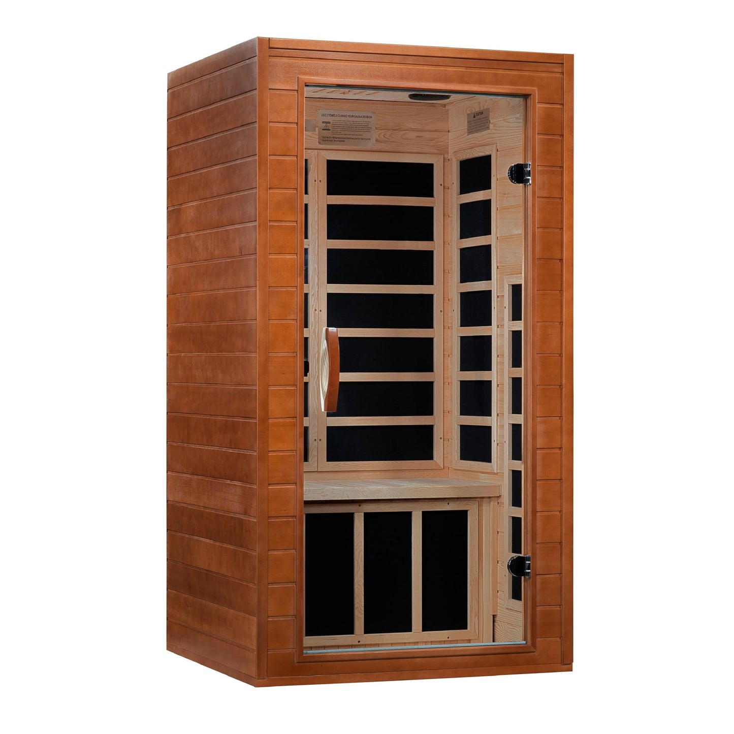 Dynamic Avila 1-2 Person Low EMF FAR Infrared Sauna | DYN-6103-01