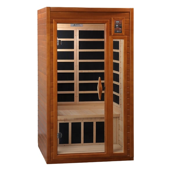 Dynamic Barcelona Elite 1-2 Person Ultra Low EMF FAR Infrared Sauna | DYN-6106-01 Elite
