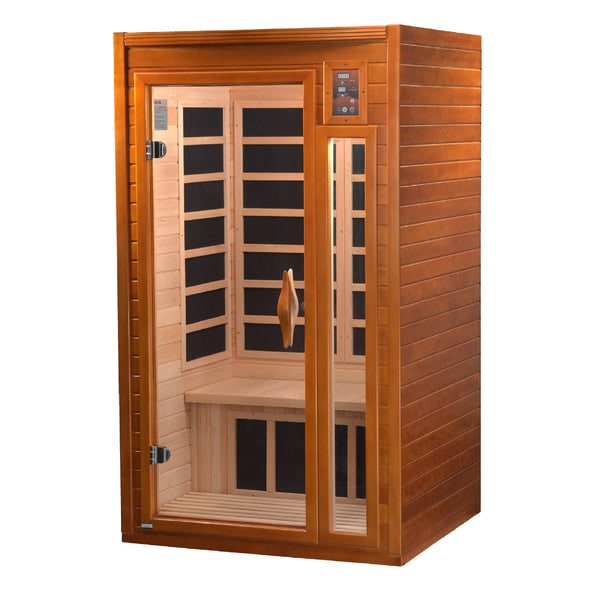Dynamic Barcelona Elite 1-2 Person Ultra Low EMF FAR Infrared Sauna | DYN-6106-01 Elite