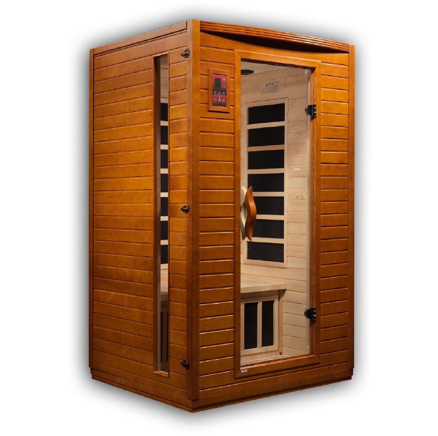 Dynamic Versailles 2-Person Low EMF FAR Infrared Sauna with Canadian Hemlock | DYN-6202-03