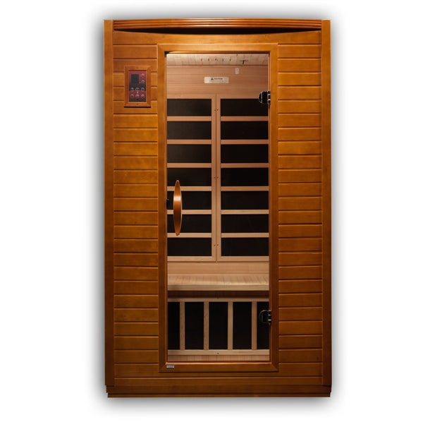 Dynamic Versailles 2-Person Low EMF FAR Infrared Sauna with Canadian Hemlock | DYN-6202-03