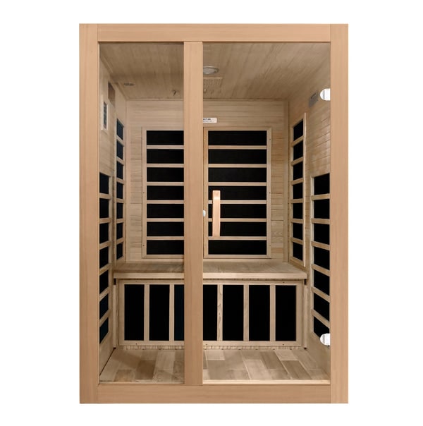 Dynamic Santiago 2-Person Low EMF FAR Infrared Sauna | DYN-6209-01