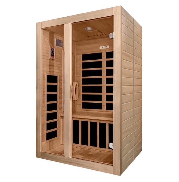 Dynamic Santiago 2-Person Low EMF FAR Infrared Sauna | DYN-6209-01