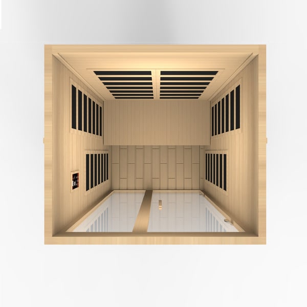 Dynamic Santiago 2-Person Low EMF FAR Infrared Sauna | DYN-6209-01