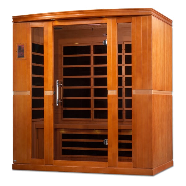 Dynamic Bergamo 4-Person Low EMF FAR Infrared Sauna | DYN-6440-01
