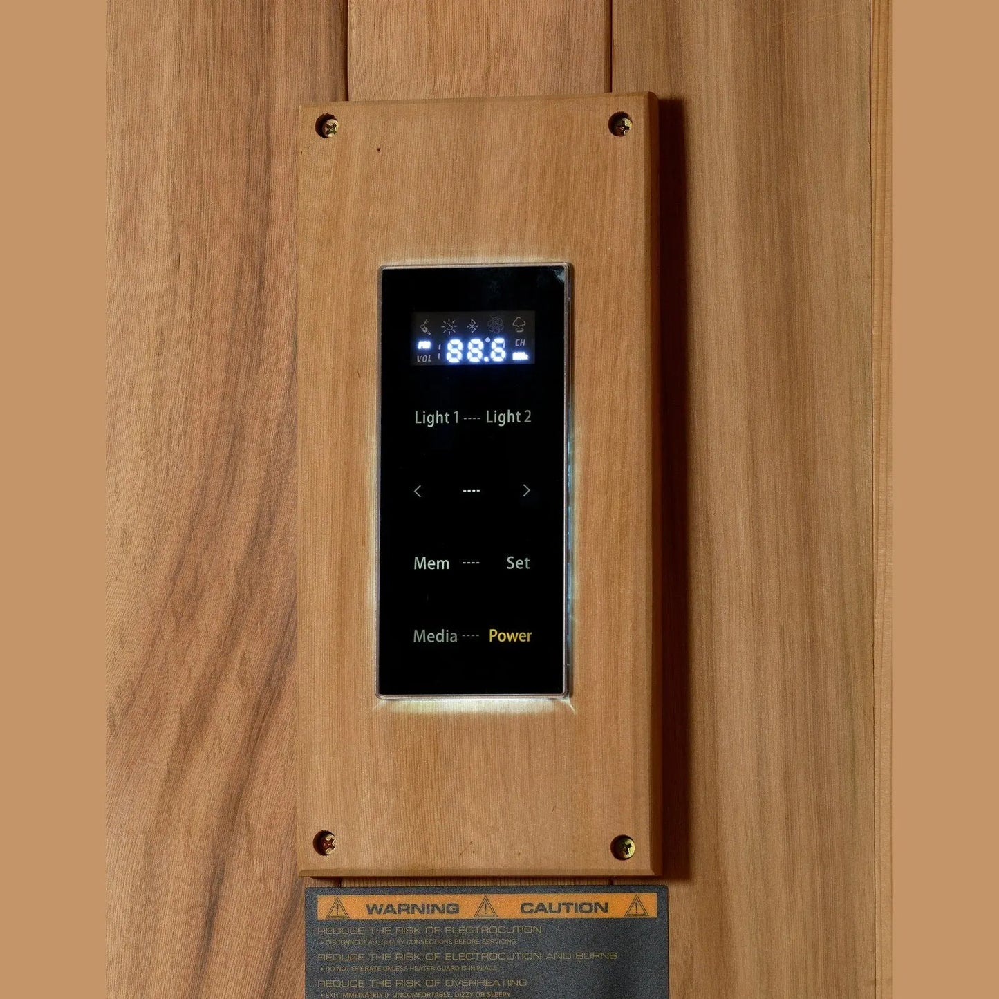 Golden Designs Hanko Edition 2 Person Indoor Traditional Sauna GDI-7202-01