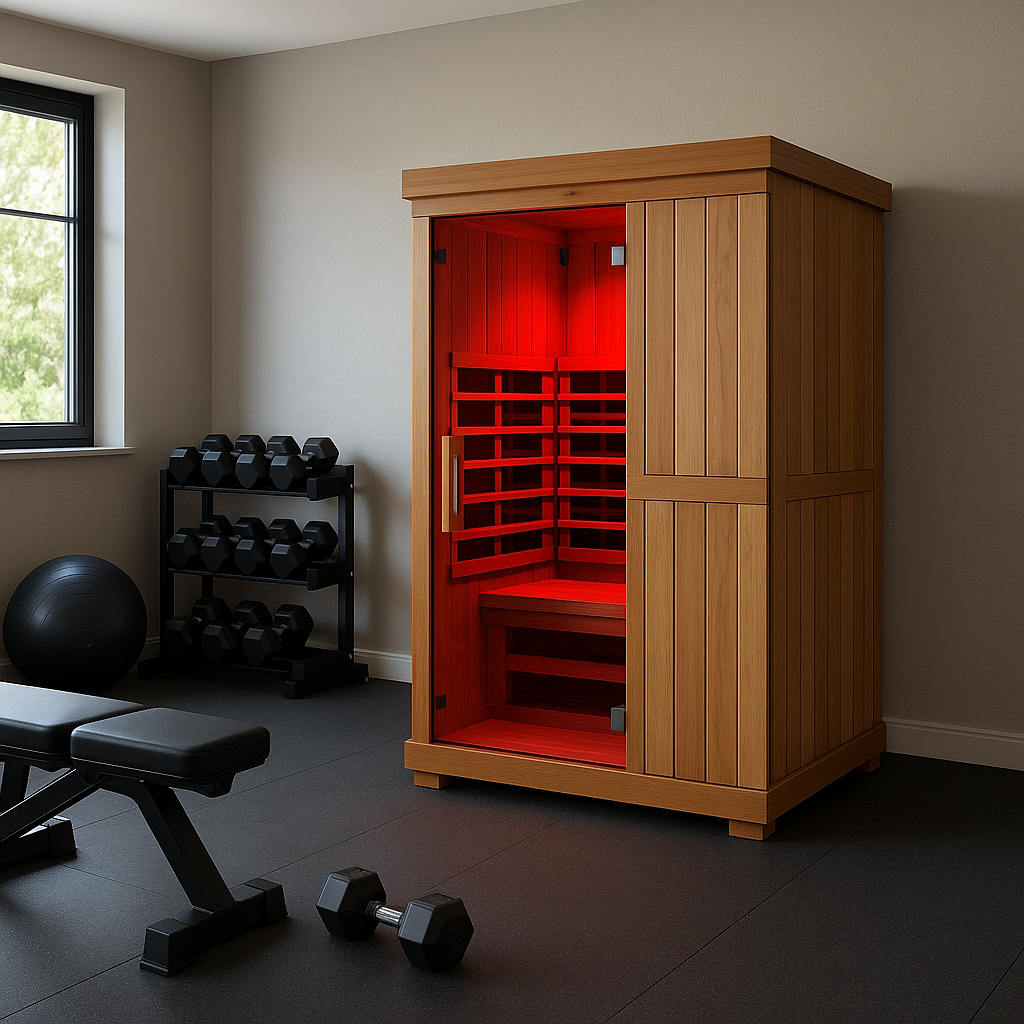 Finnmark Designs 2-Person Full Spectrum Infrared Sauna + Red Light Therapy | FD-KN002
