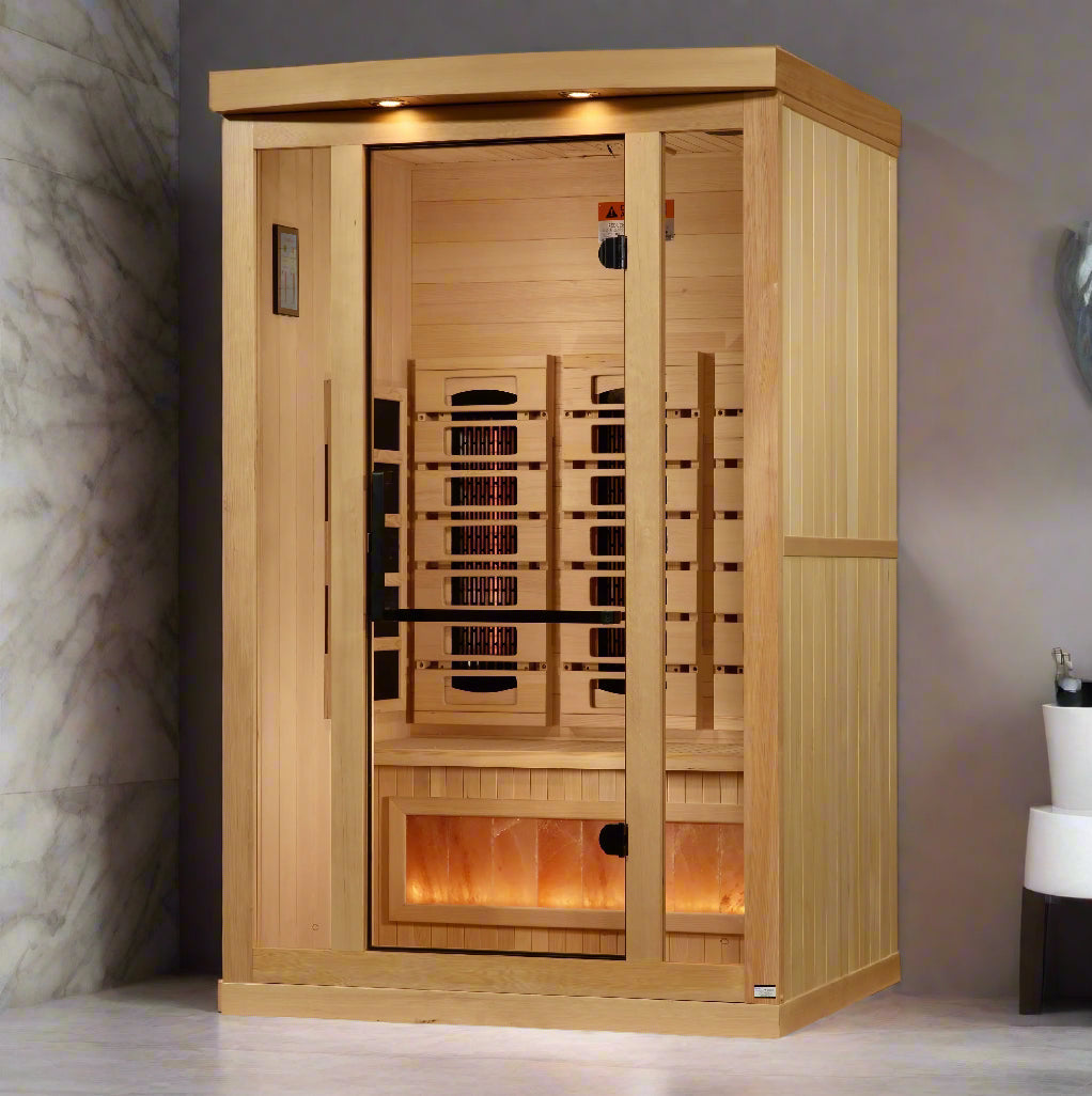 Golden Designs 2-Person 2025 Reserve Edition Full Spectrum Sauna GDI-8020-03
