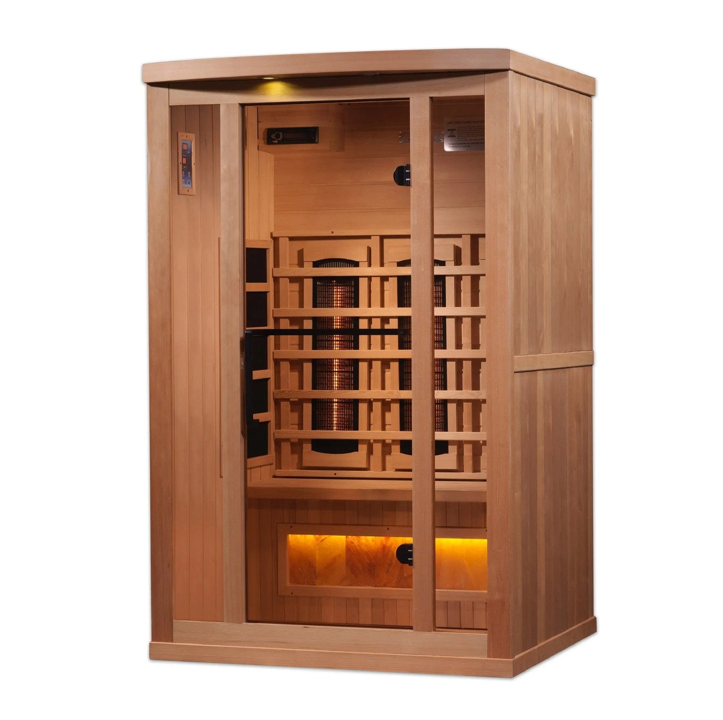 Golden Designs 2-Person Full Spectrum PureTech™ Near Zero EMF FAR Infrared Sauna GDI-8020-02