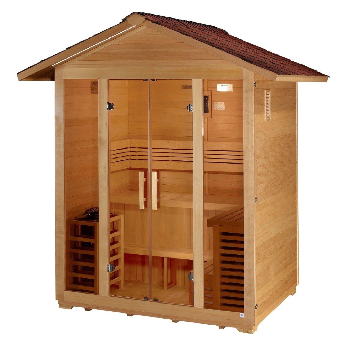 Golden Designs Vorarlberg 5 Person Traditional Outdoor Sauna GDI-8105-01