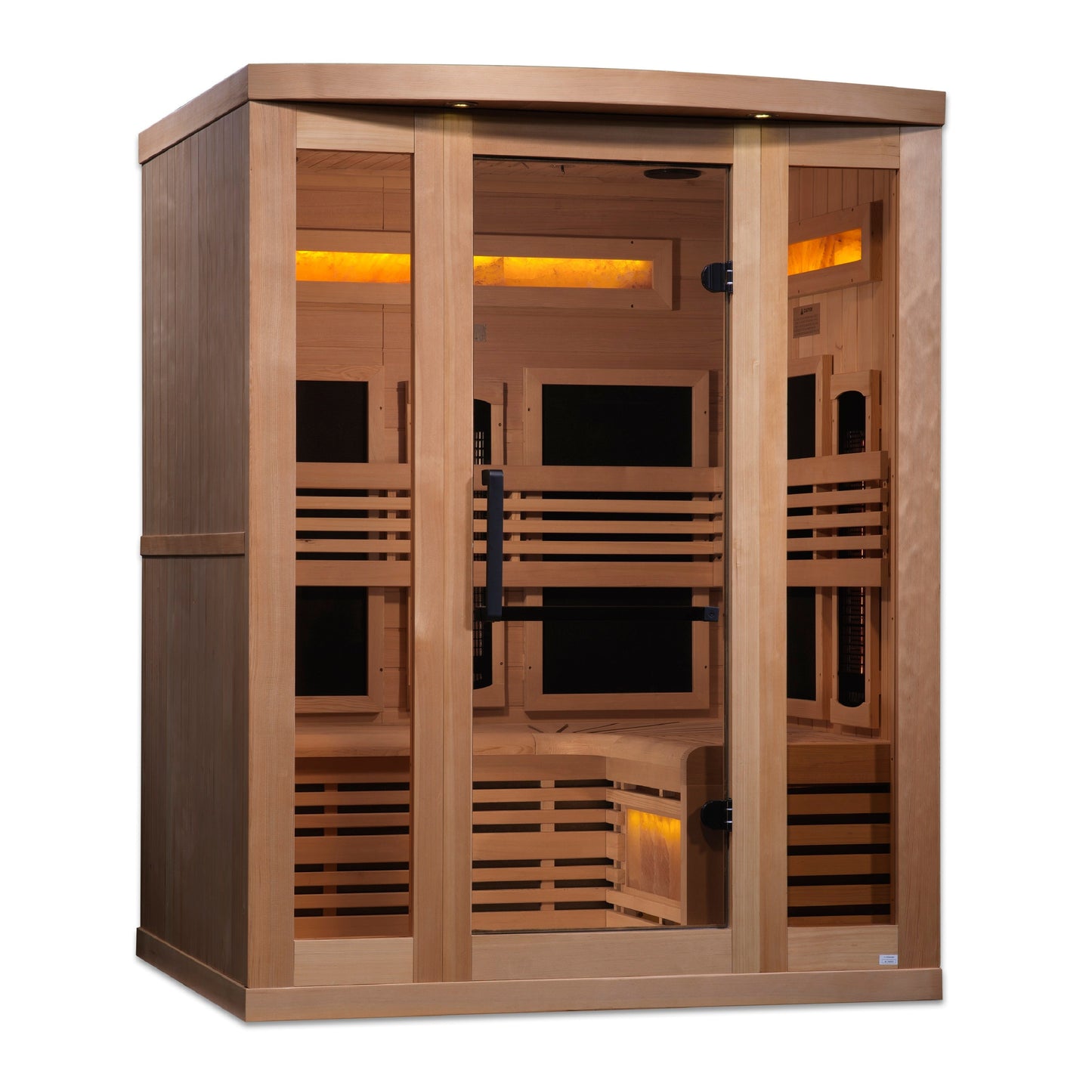 Golden Designs 3-Person Reserve Edition Full Spectrum Sauna GDI-8230-01