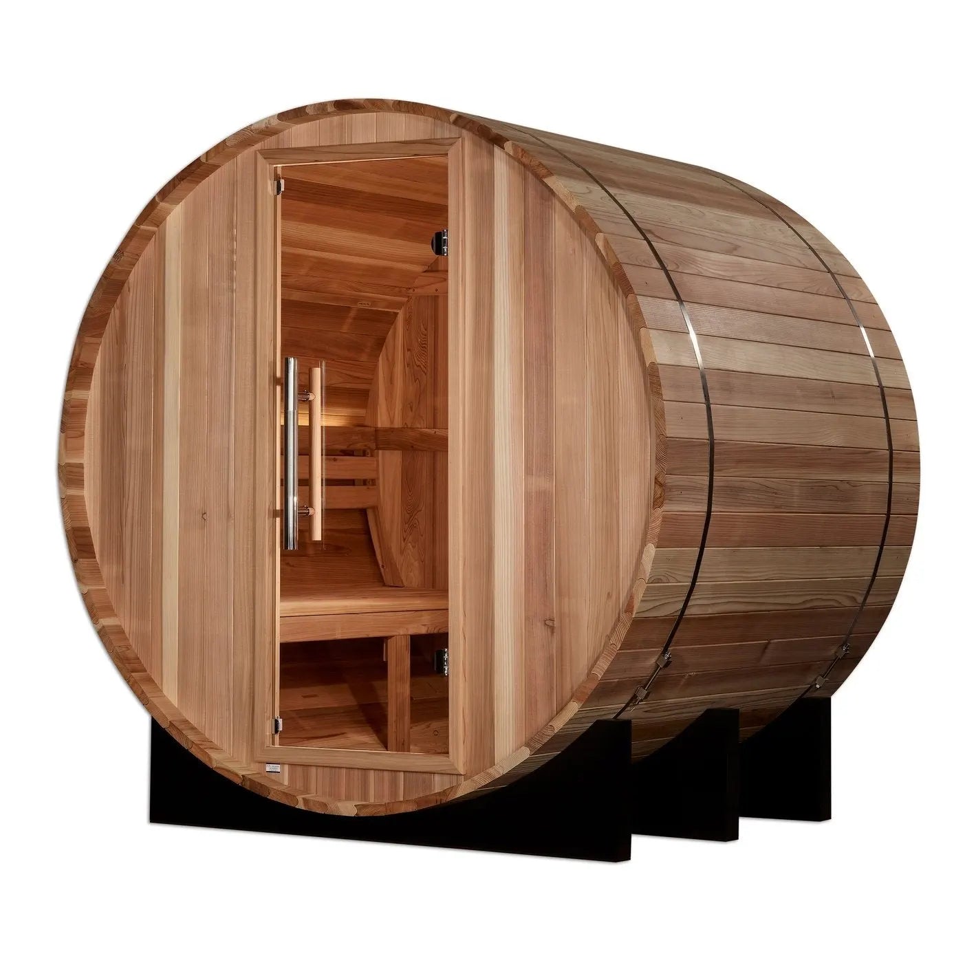 Golden Designs St. Moritz 2 Person Barrel Traditional Sauna GDI-B002-01