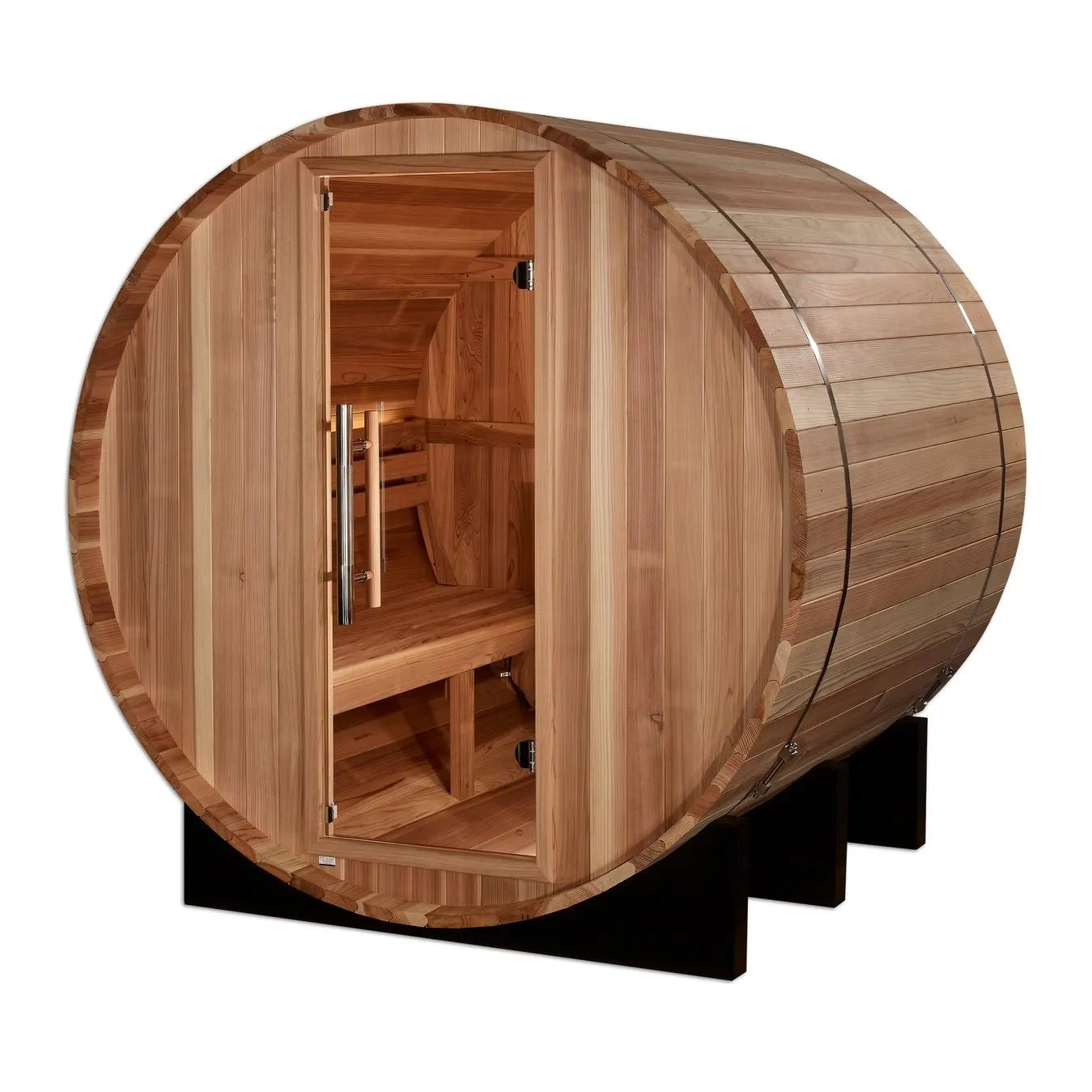 Golden Designs St. Moritz 2 Person Barrel Traditional Sauna GDI-B002-01