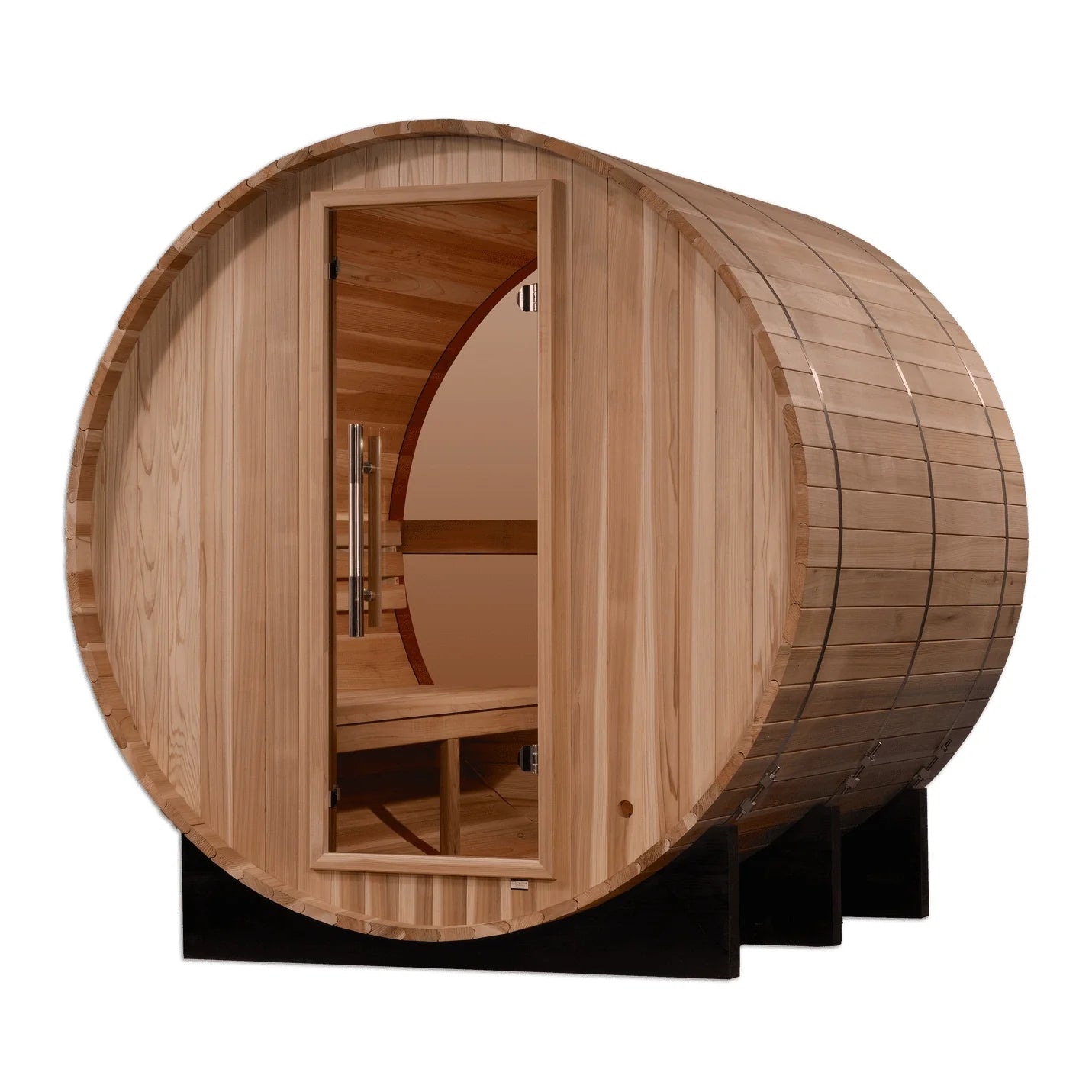 Golden Designs Zurich 4 Person Barrel Traditional Sauna GDI-B024-01