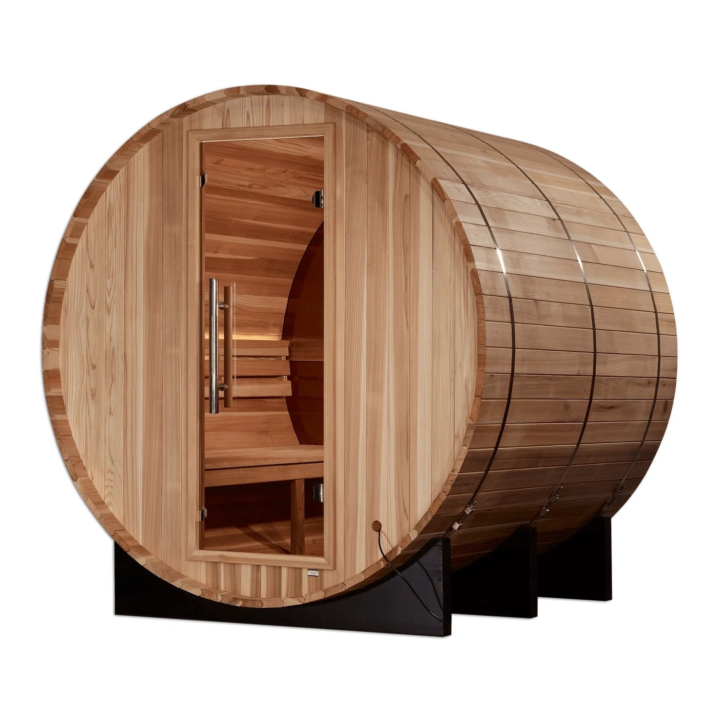 Golden Designs Zurich 4 Person Barrel Traditional Sauna GDI-B024-01