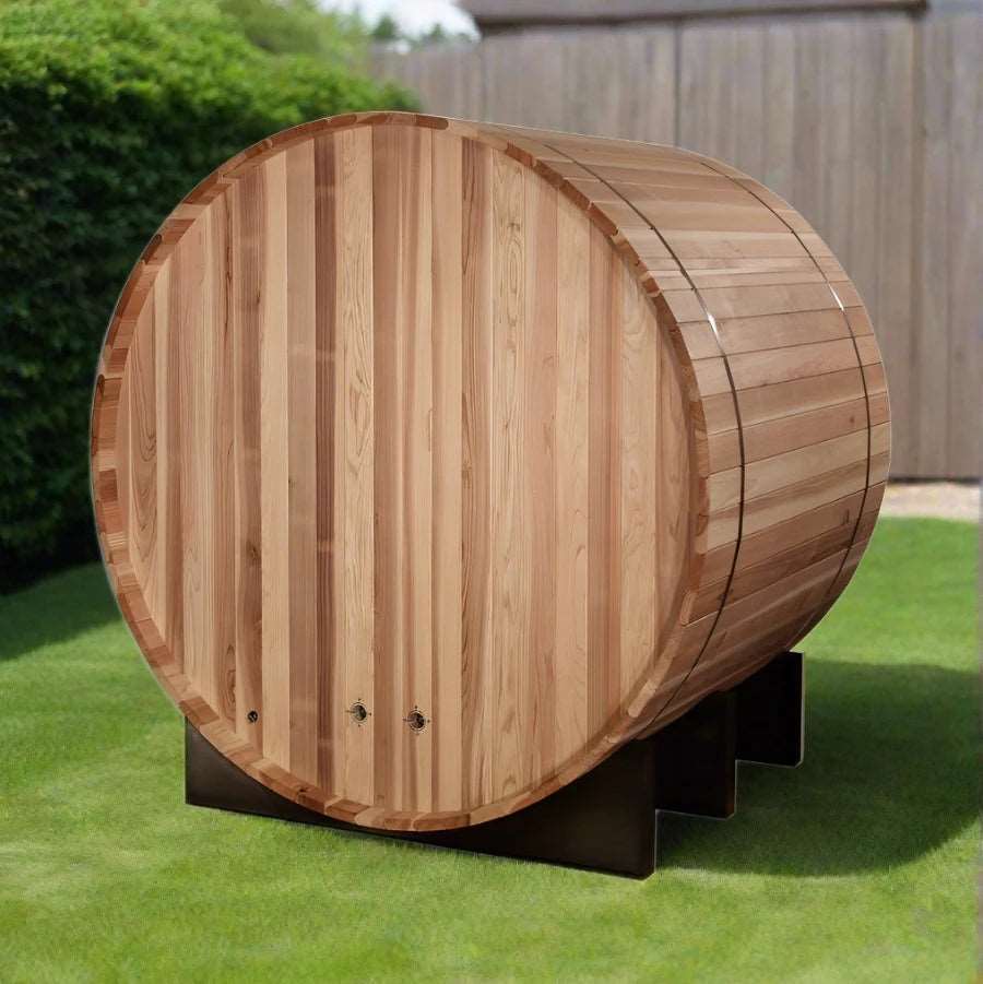 Golden Designs St. Moritz 2 Person Barrel Traditional Sauna GDI-B002-01