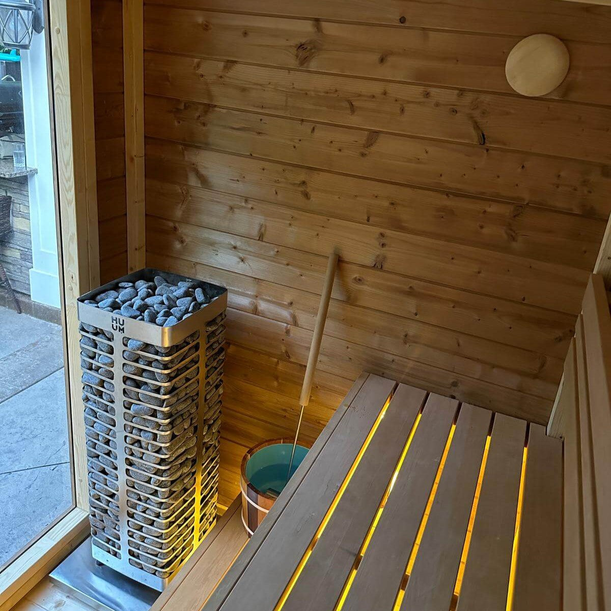 HUUM STEEL Series 10.5kW Sauna Heater Package