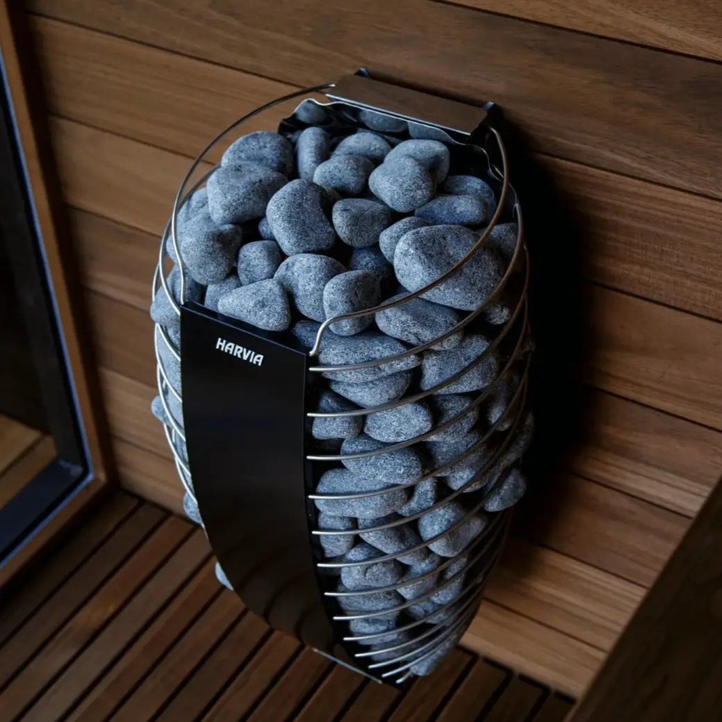 Harvia Spirit SP80E Electric Sauna Heater Package