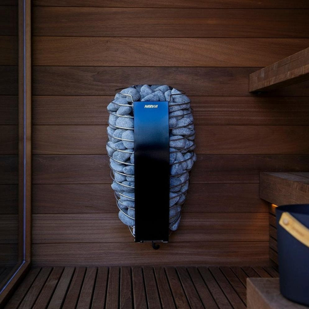 Harvia Spirit SP60E Electric Sauna Heater Package