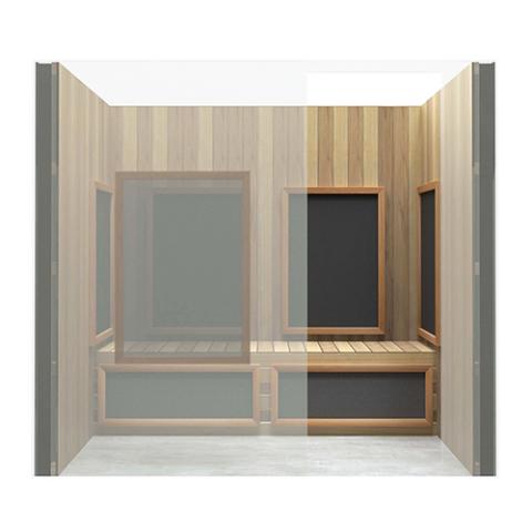 Finnmark Full Spectrum Carbon™ Infrared Sauna Heater Kit (120V, WiFi Control)