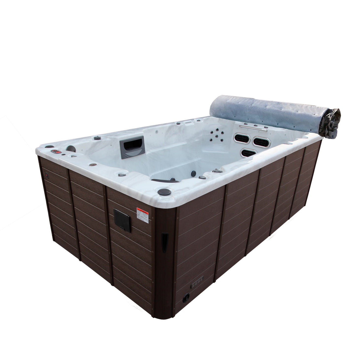 Canadian Spa St. Lawrence 13ft 12-Person 39-Jet Swim Spa (KS-10027)