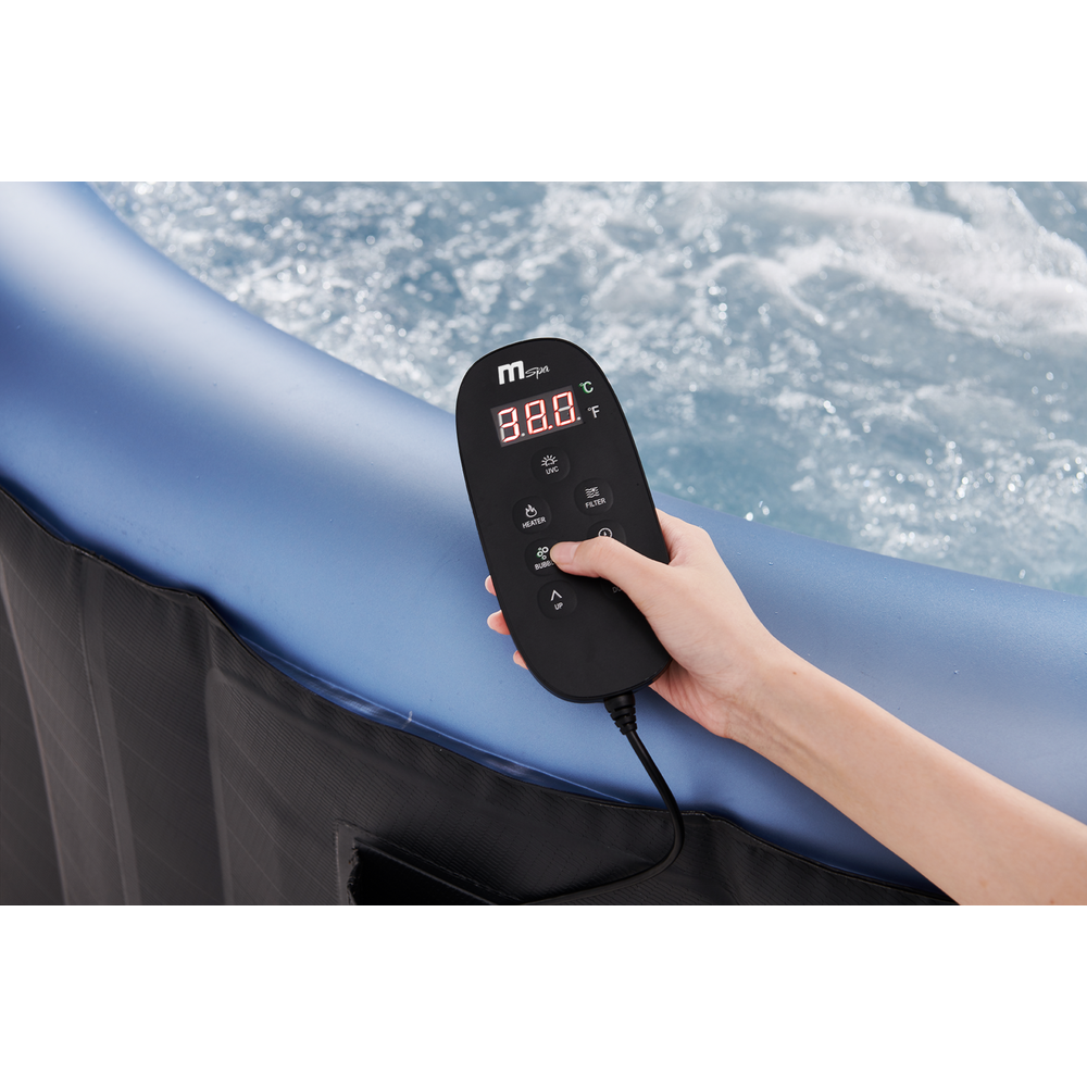 MSPA COMFORT Bergen 6 Person Round Inflatable Tot Tub Spa